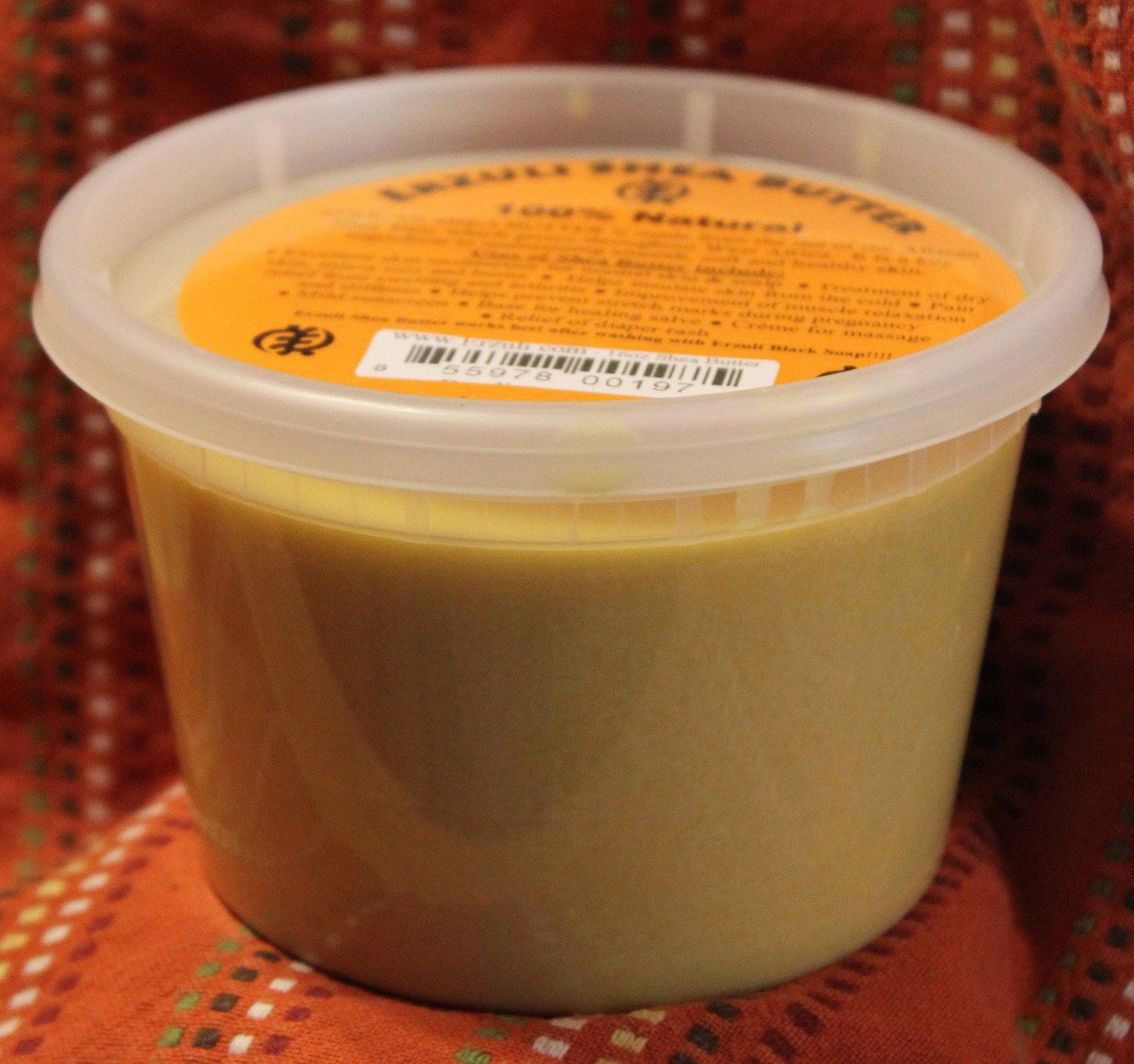 Erzuli Shea Butter Tub - Yellow - Afrikan Djeli Wholesale